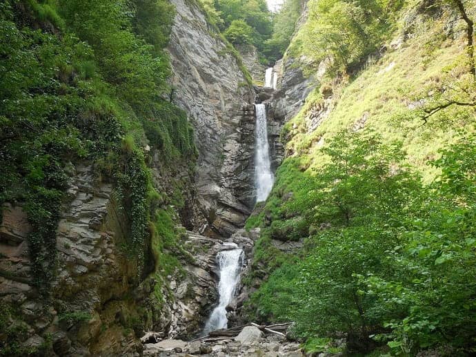 Сочинский природный парк. Водопад Безымянный