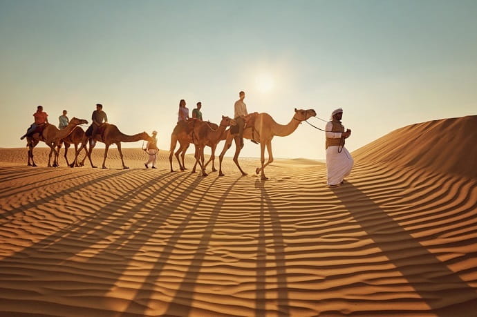 ОАЭ. Экскурсия в пустыню