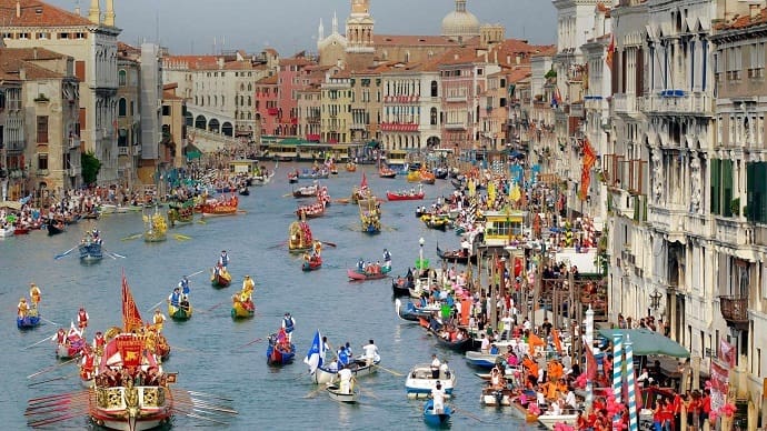 Историческая регата – главное событие Венеции в начале осени