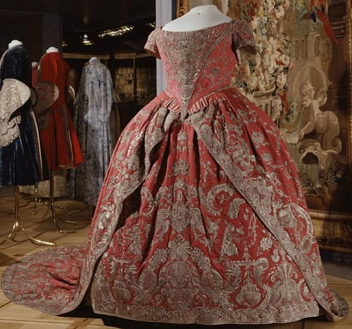 Платье императрицы  Екатерины I коронационное. Берлин, 1724