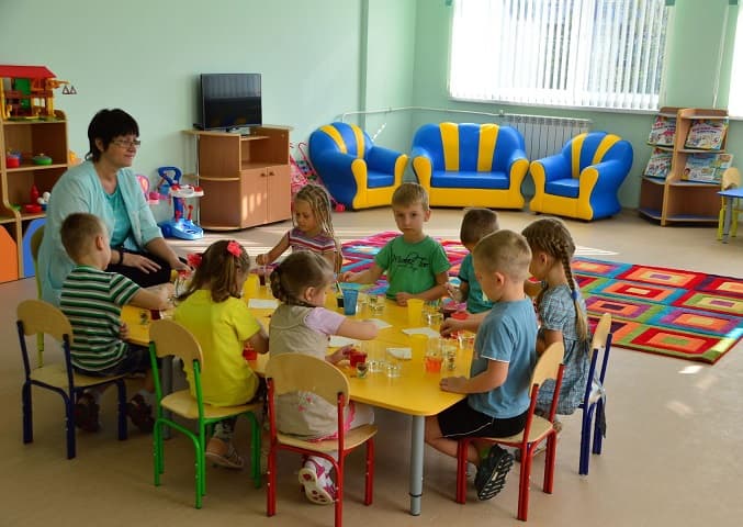В детском саду дети быстрее учатся дисциплине и порядку
