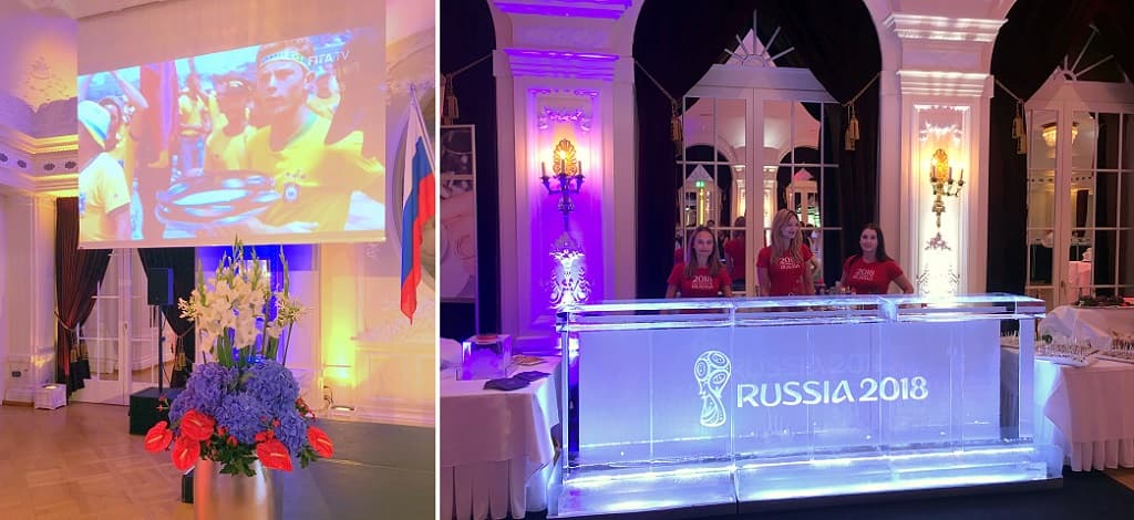 Приём в Берне по случаю Дня России и открытию ЧМ-2018