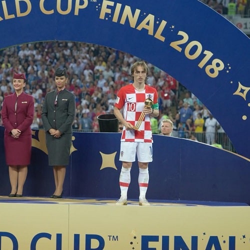 На ЧМ-2018 Лука Модрич признан лучшим футболистом года
