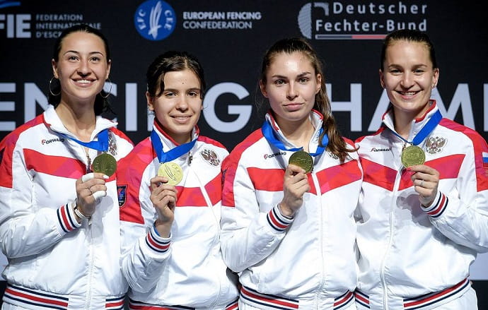 Женская сборная России по фехтованию на саблях