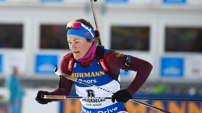 Екатерина Юрлова-Перхт в масс-старте финишировала шестой