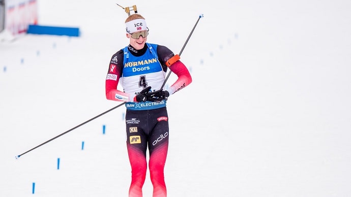 Йоханнес Тингнес Бё одержал победу в гонке с общего старта