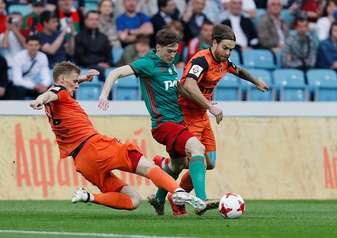 Алексей Миранчук в матче «Урал» - «Локомотив»