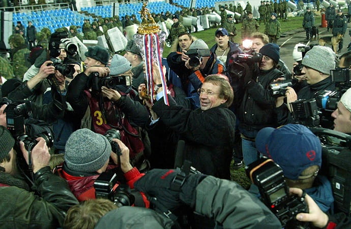 В 2002 году «Локомотив» впервые стал Чемпионом России