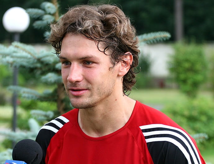 Дмитрий Сенников, защитник «Локомотива» в 2002 году