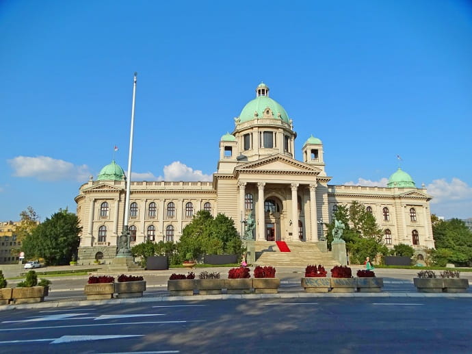 Здание Парламента Сербии, Белград