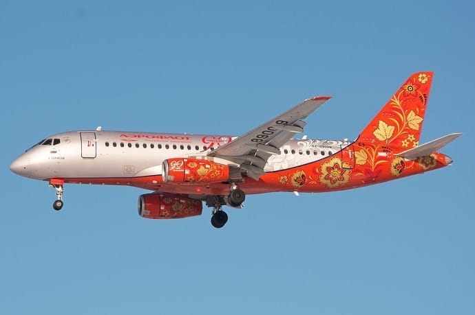 Самолёт «под хохлому»