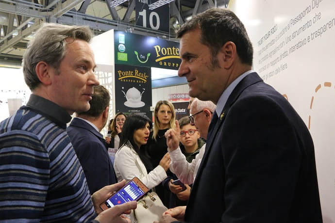 Джан Марко Чентинайо (справа) и Евгений Уткин (слева)