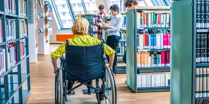 Большинство библиотек стали доступны для людей с ограничениями по здоровью