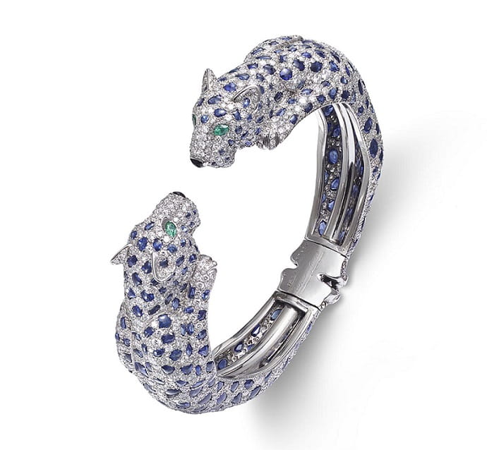 Шарнирный браслет с двумя головами, смотрящими друг на друга, 1958 год