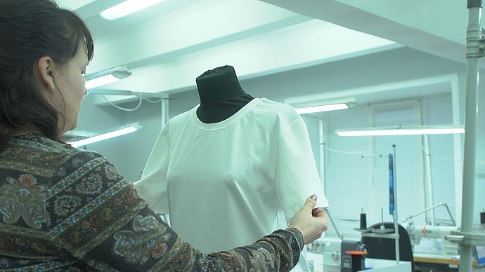 Серия пошита из натуральных материалов с сертификатом Global Organic Textile