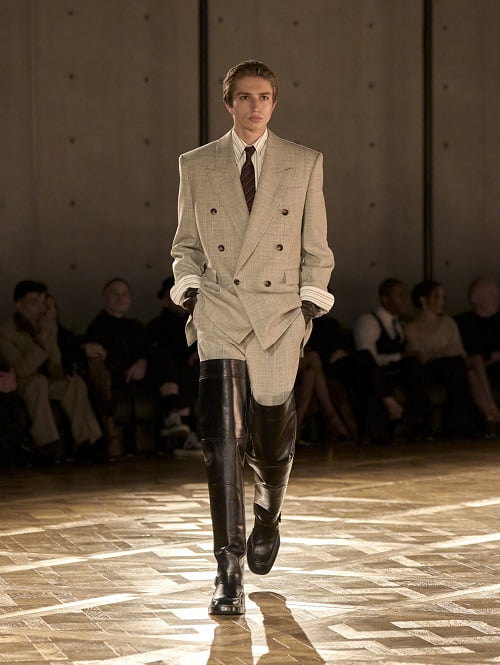 Мужская коллекция Saint Laurent, зима 2025