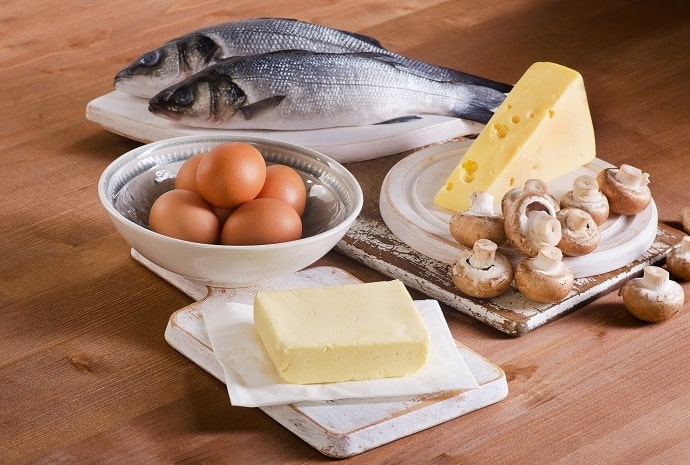 «Cолнечный» витамин есть в грибах, яйцах, жирной рыбе