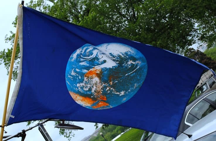Earth Day flag