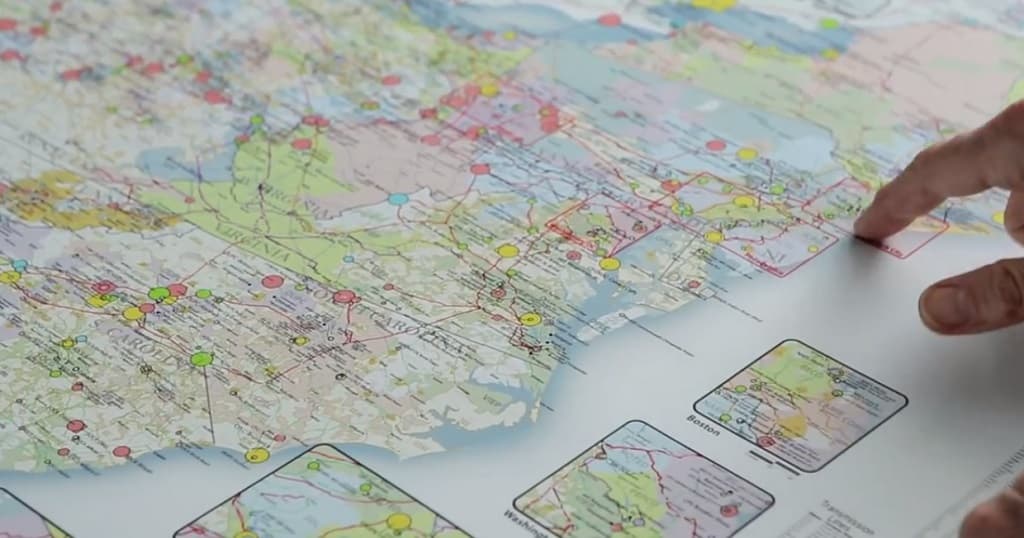 Today, most of the AES are located in the United States