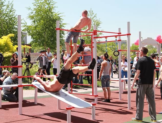 Workout-grounds are suitable for all categories of athletes