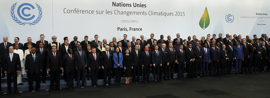 Almost all countries in the world have signed a climate agreement in 2015