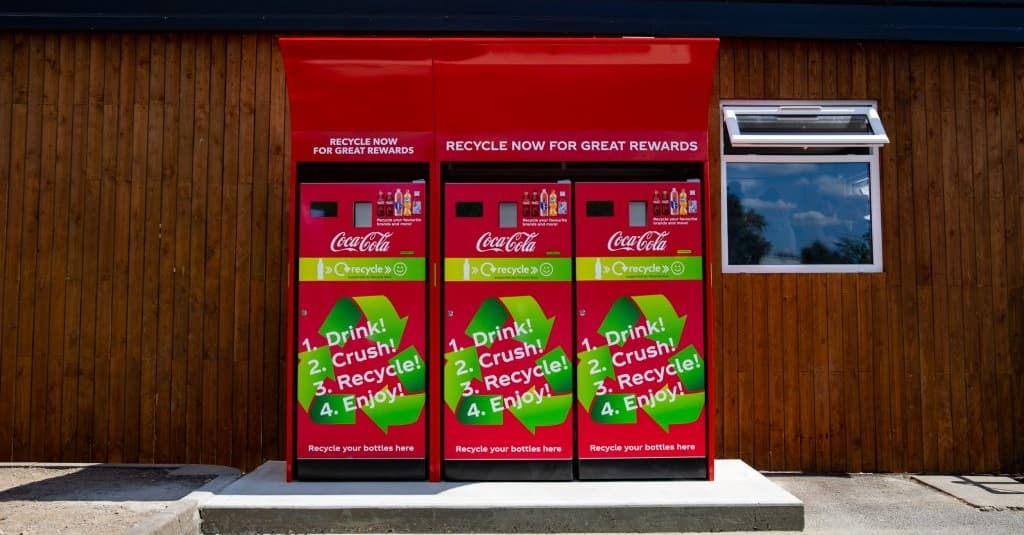 How Coca-Cola encourages recycling of PET bottles