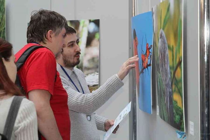 photo exhibition "Where the sky is reflected in the lakes"