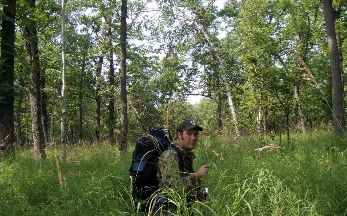 Brian Milakovsky is the coordinator of forest projects of the local branch of WWF