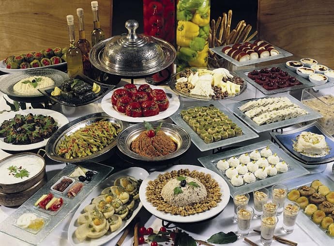 National Turkish cuisine - a symbiosis of different peoples traditions of the world