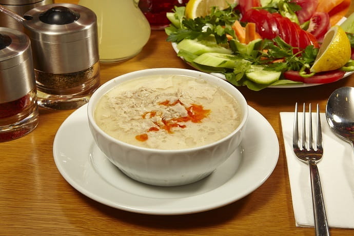 Turkish offal soup