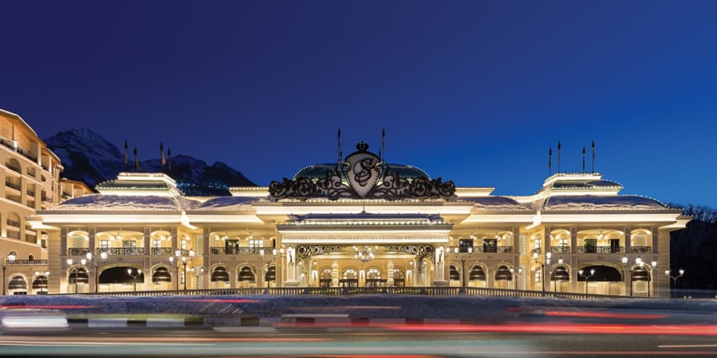 Casino Sochi is a real palace