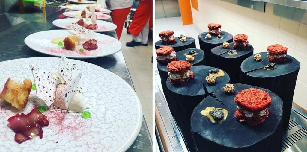 Brunello's kitchen is one of the most modified in the country