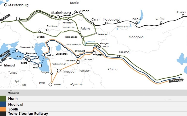The Moscow-Kazan high-speed line project
