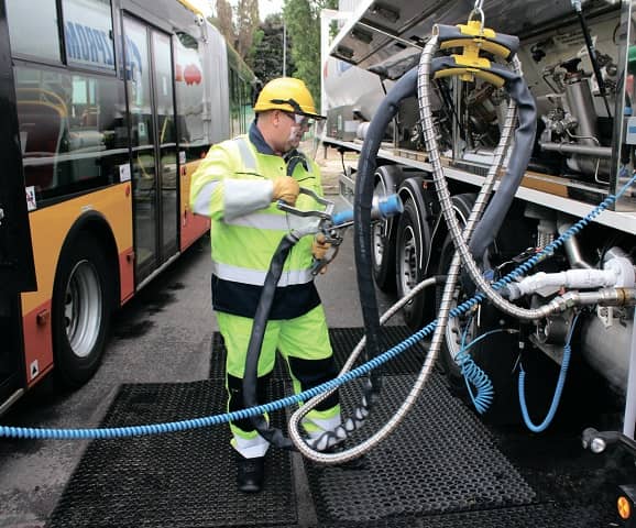 Today in Europe there are many gas buses
