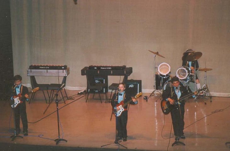 Brandon spent all his childhood years in the vocal-instrumental ensemble
