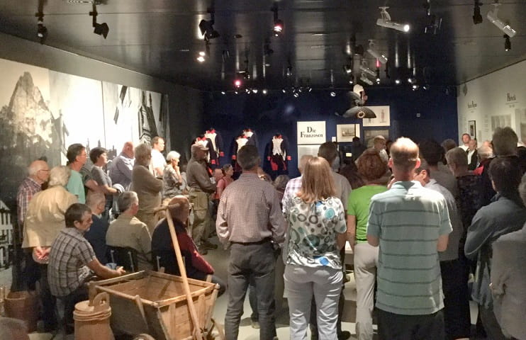 The end of exhibition