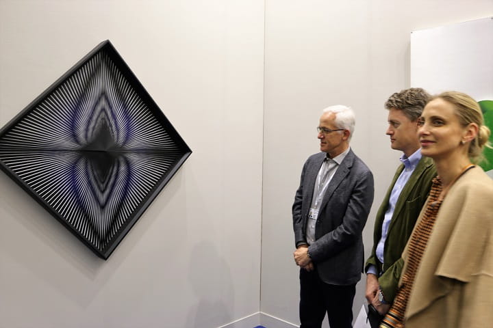 There were many foreign buyers at MiArt