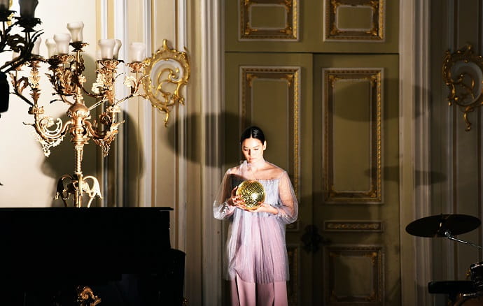 Lilia Burdinskaya read her poems