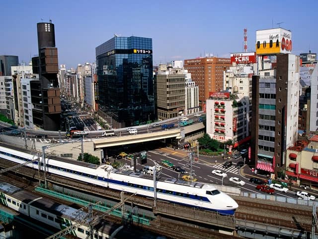 The most developed rail network in the world is in Tokyo