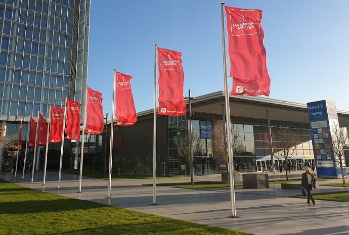 Exhibition complex Hannover Messe