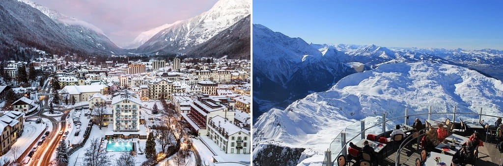 French Chamonix is one of the oldest ski resorts