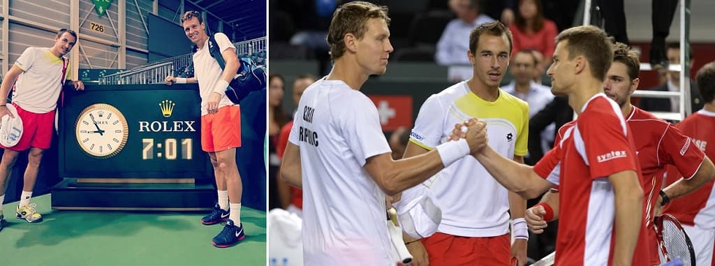 The longest match in the pairs lasted more than 7 hours