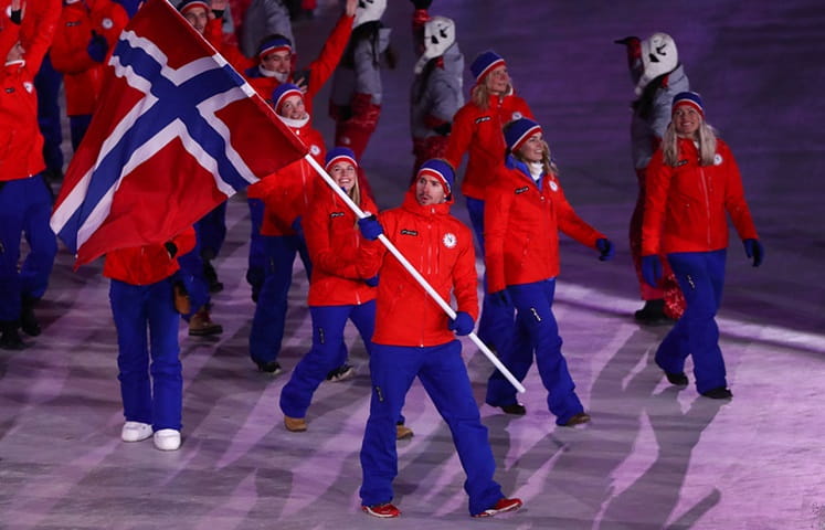 Norway took home a record number of medals