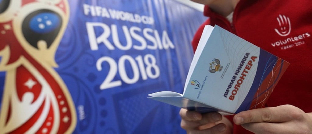 Who are they, volunteers of the 2018 World Cup?