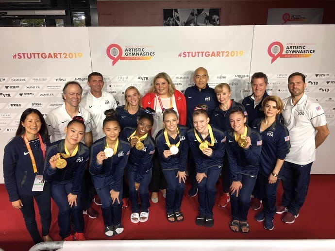 US Team wins World Championships Artistic Gymnastics 2019