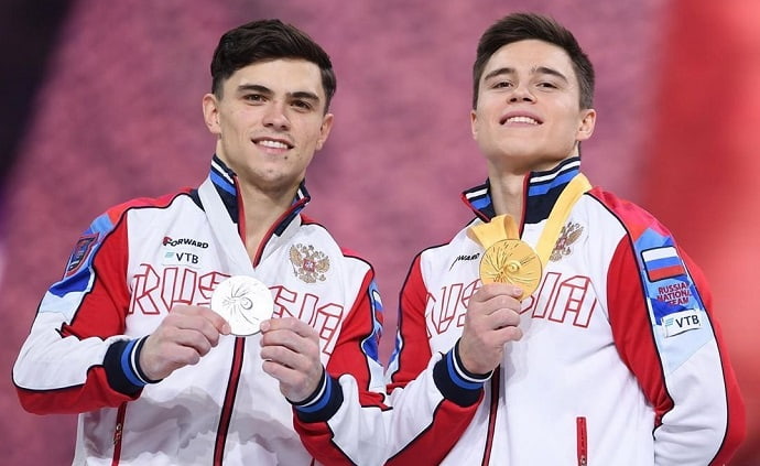 Arthur Dalaloian and Nikita Nagorny