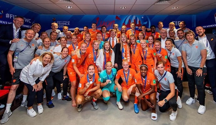 Netherlands took second place