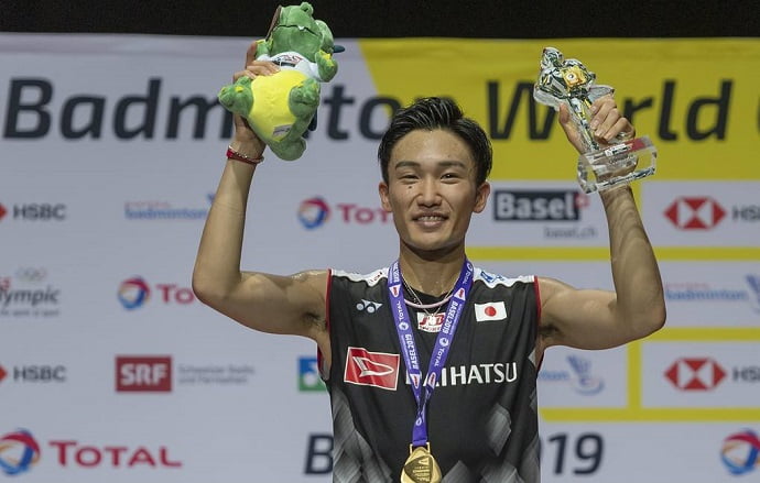 World title for the second time in a row confirmed by Japanese Kento Momota
