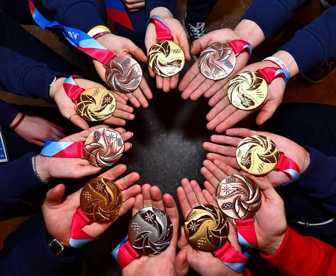 Russian team took 29 set of medals