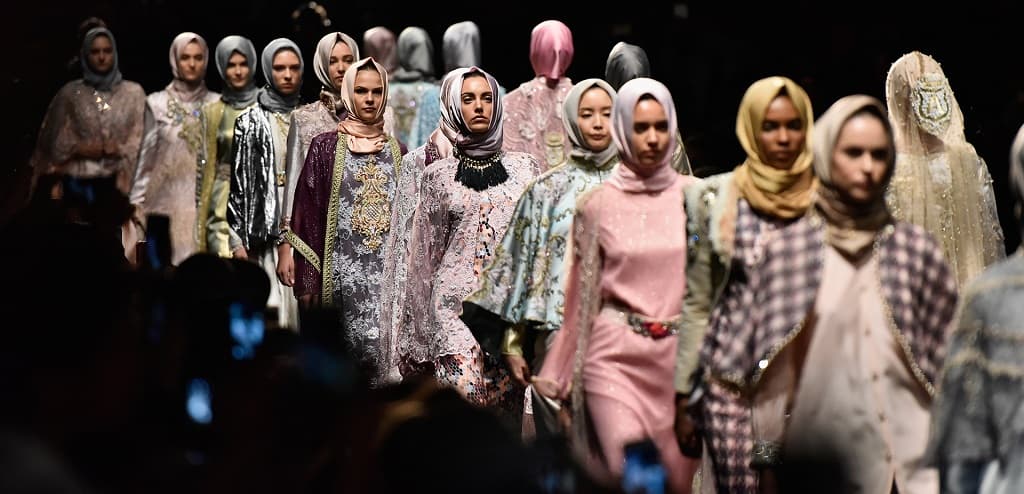 Collection of hijabs by Annisa Khasibian